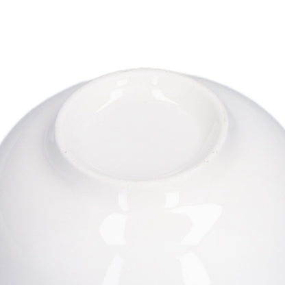 4PCS 6in Soup Bowl White Ceramic Noodle Bowl Eco Friendly Rice Bowl for Kitchen Restaurant V1294-YM0523-3118210320011