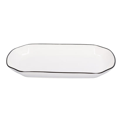 12in Dinner Plate Dish 550ml White Ceramic Noodle Soup Fish Plate Kitchen Tableware for Restaurant V1294-YM0523-3118210320311