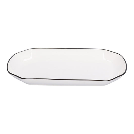 12in Dinner Plate Dish 550ml White Ceramic Noodle Soup Fish Plate Kitchen Tableware for Restaurant V1294-YM0523-3118210320311