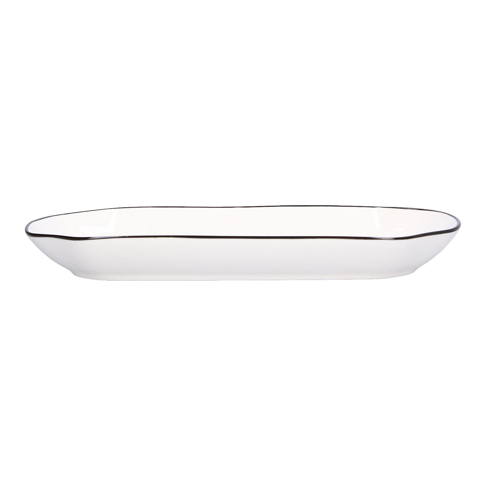 12in Dinner Plate Dish 550ml White Ceramic Noodle Soup Fish Plate Kitchen Tableware for Restaurant V1294-YM0523-3118210320311