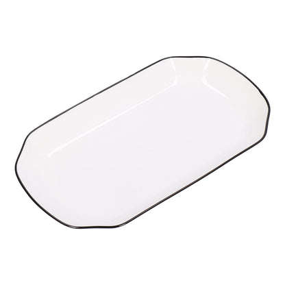 12in Dinner Plate Dish 550ml White Ceramic Noodle Soup Fish Plate Kitchen Tableware for Restaurant V1294-YM0523-3118210320311