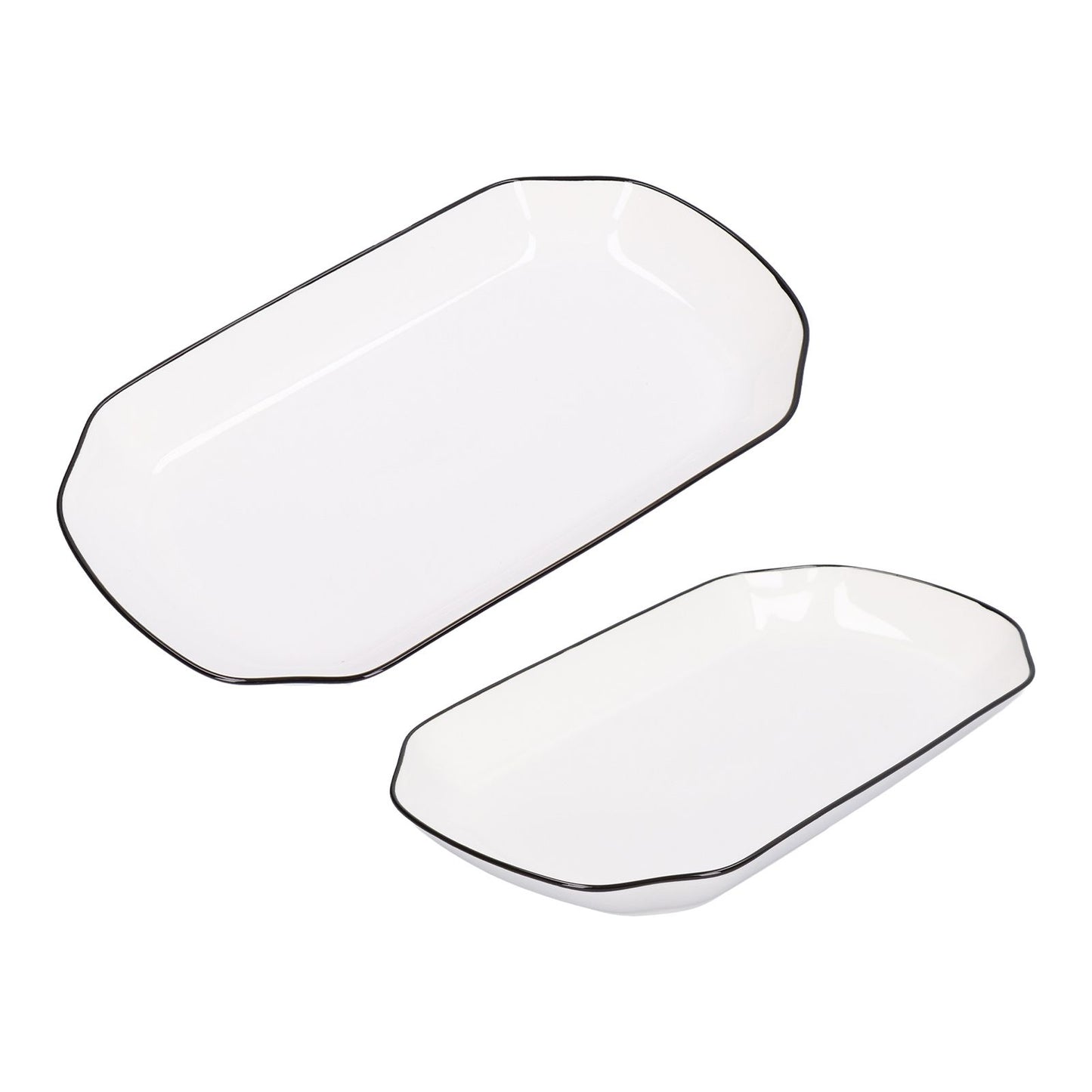 12in Dinner Plate Dish 550ml White Ceramic Noodle Soup Fish Plate Kitchen Tableware for Restaurant V1294-YM0523-3118210320311