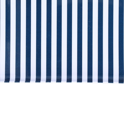 Fruit Tray Blue White Stripe Melamine Safe Environmentally Friendly Colourfast Dessert Platter for Restaurant V1294-YM0523-3118210320511