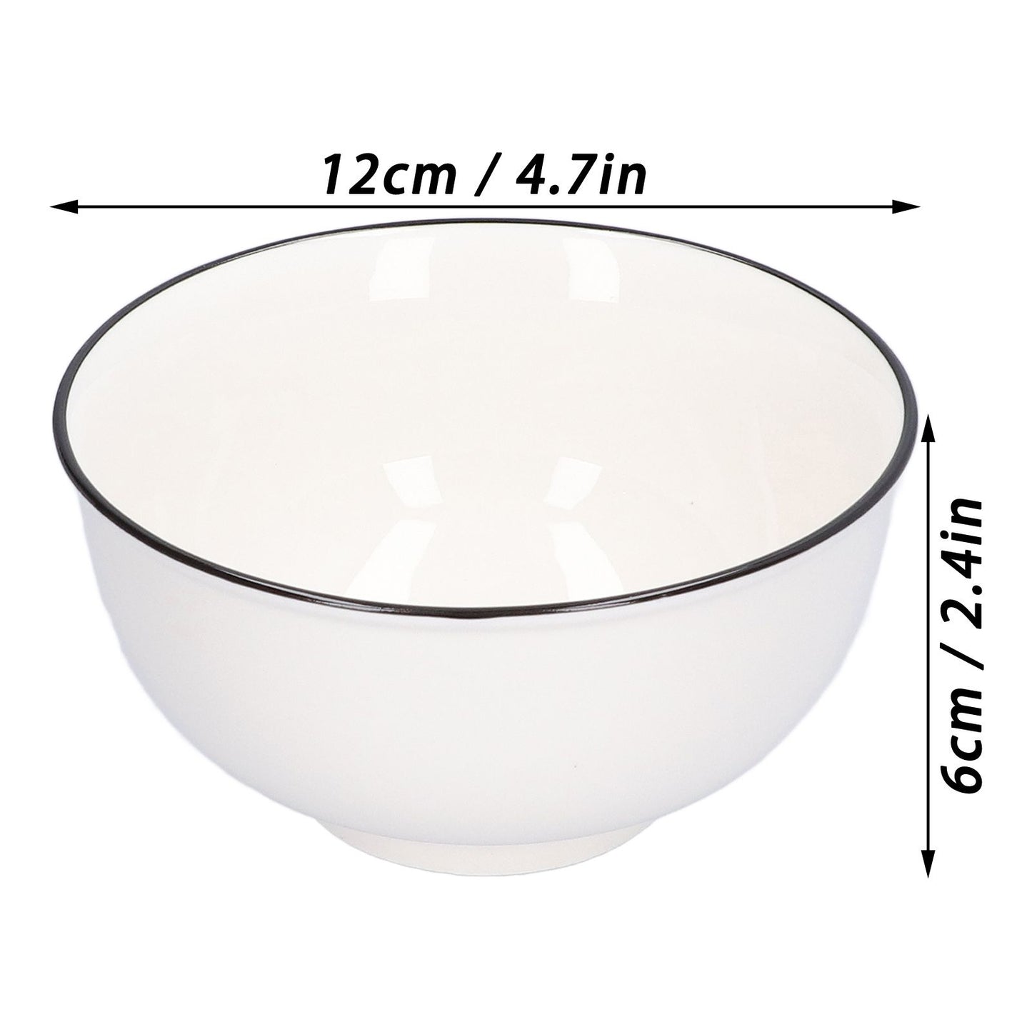 Ceramic Bowl Fine Workmanship Underglaze Colour Environmental Friendly Ceramic Serving Bowls V1294-YM0523-3118210320811