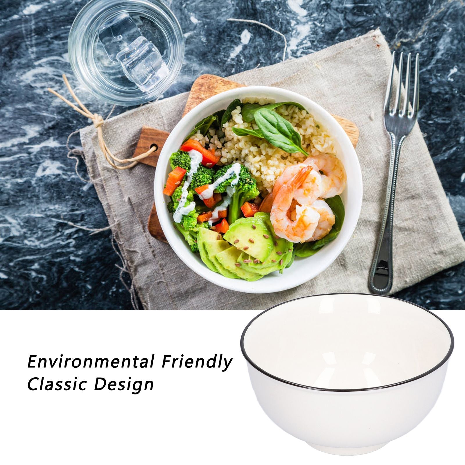 Ceramic Bowl Fine Workmanship Underglaze Colour Environmental Friendly Ceramic Serving Bowls V1294-YM0523-3118210320811