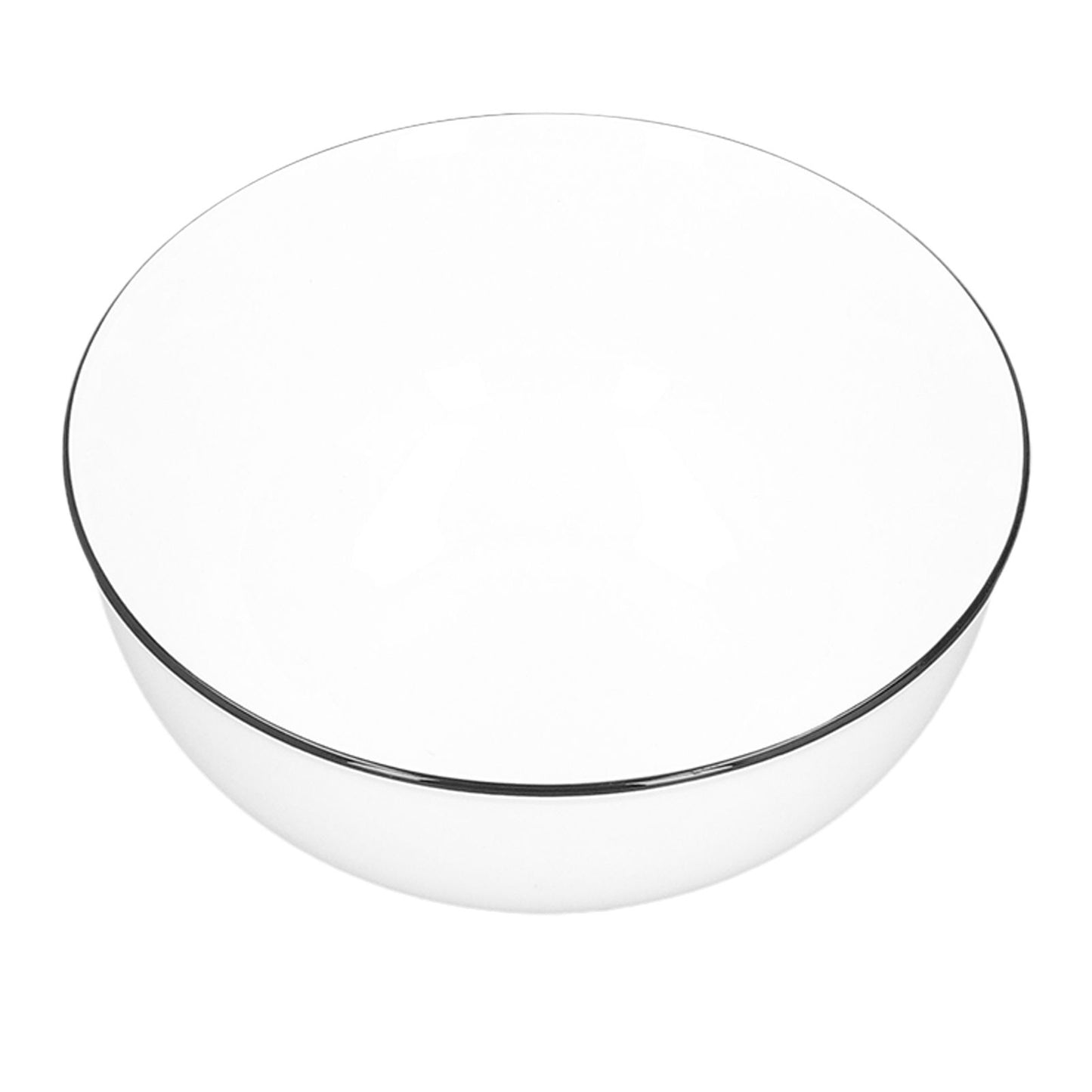 Durable Black Line Ceramic Tableware Bowls for Salads Soups Stews Desserts Noodles7 Inches V1294-YM0523-3118210321211