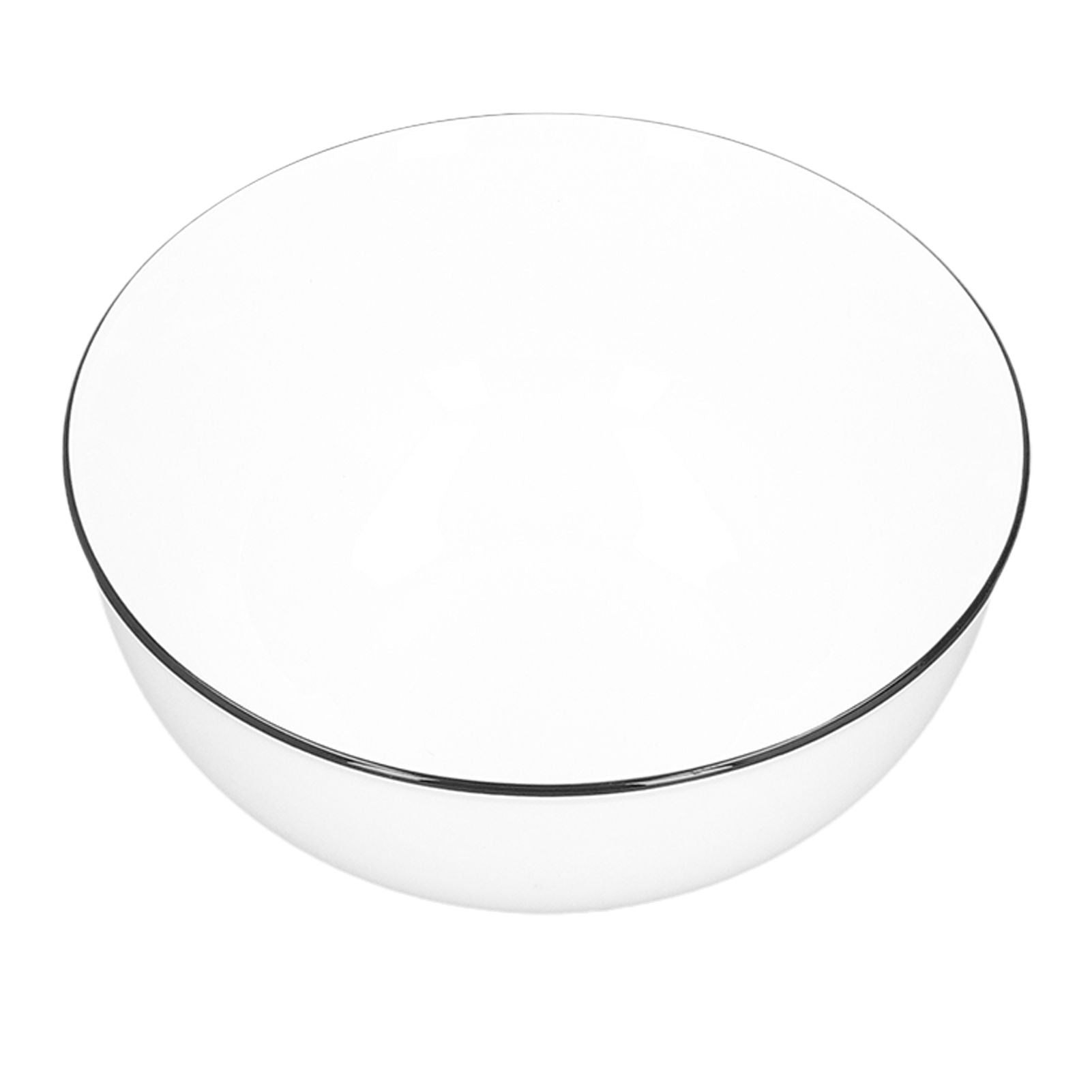 Durable Black Line Ceramic Tableware Bowls for Salads Soups Stews Desserts Noodles7 Inches V1294-YM0523-3118210321211