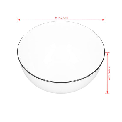 Durable Black Line Ceramic Tableware Bowls for Salads Soups Stews Desserts Noodles7 Inches V1294-YM0523-3118210321211