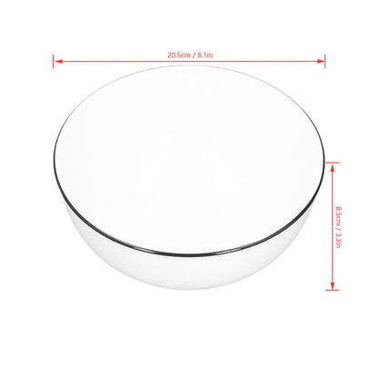 Durable Black Line Ceramic Tableware Bowls for Salads Soups Stews Desserts Noodles8 Inches V1294-YM0523-3118210321212