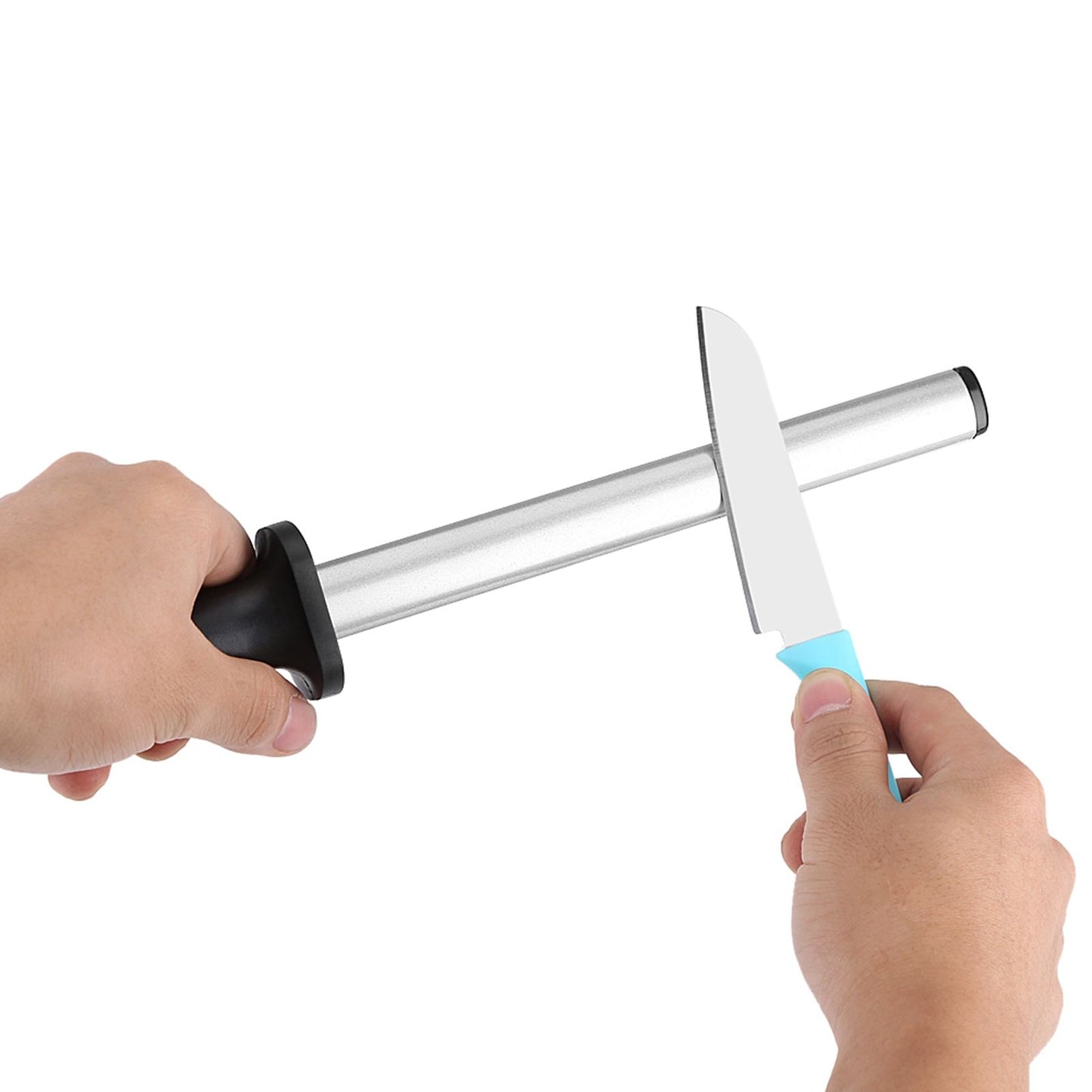 Sharpening Steel Quick Sharpening Humanized Handle High Hardness Kitchen Wear Resistant Knife Sharpener for V1294-YM0523-3118210321511