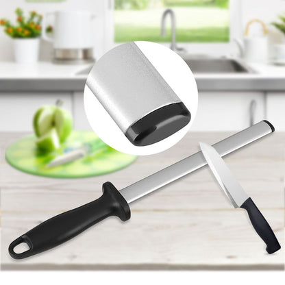 Sharpening Steel Quick Sharpening Humanized Handle High Hardness Kitchen Wear Resistant Knife Sharpener for V1294-YM0523-3118210321511
