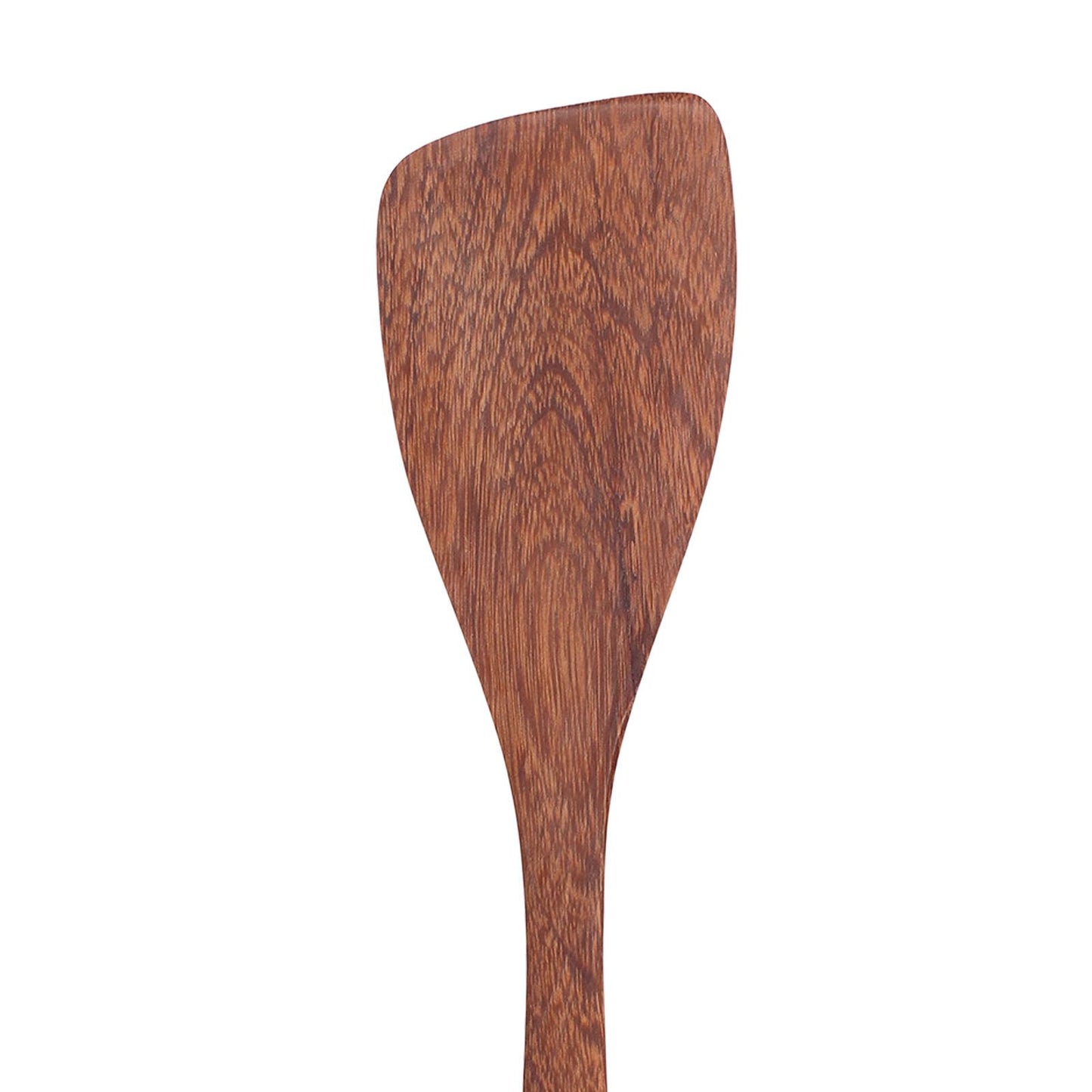 Natural Wood Long Handle Spatula Frying Spatula Round Hole Wall Mounted Kitchen UtensilOblique Spatula V1294-YM0523-3118210324811