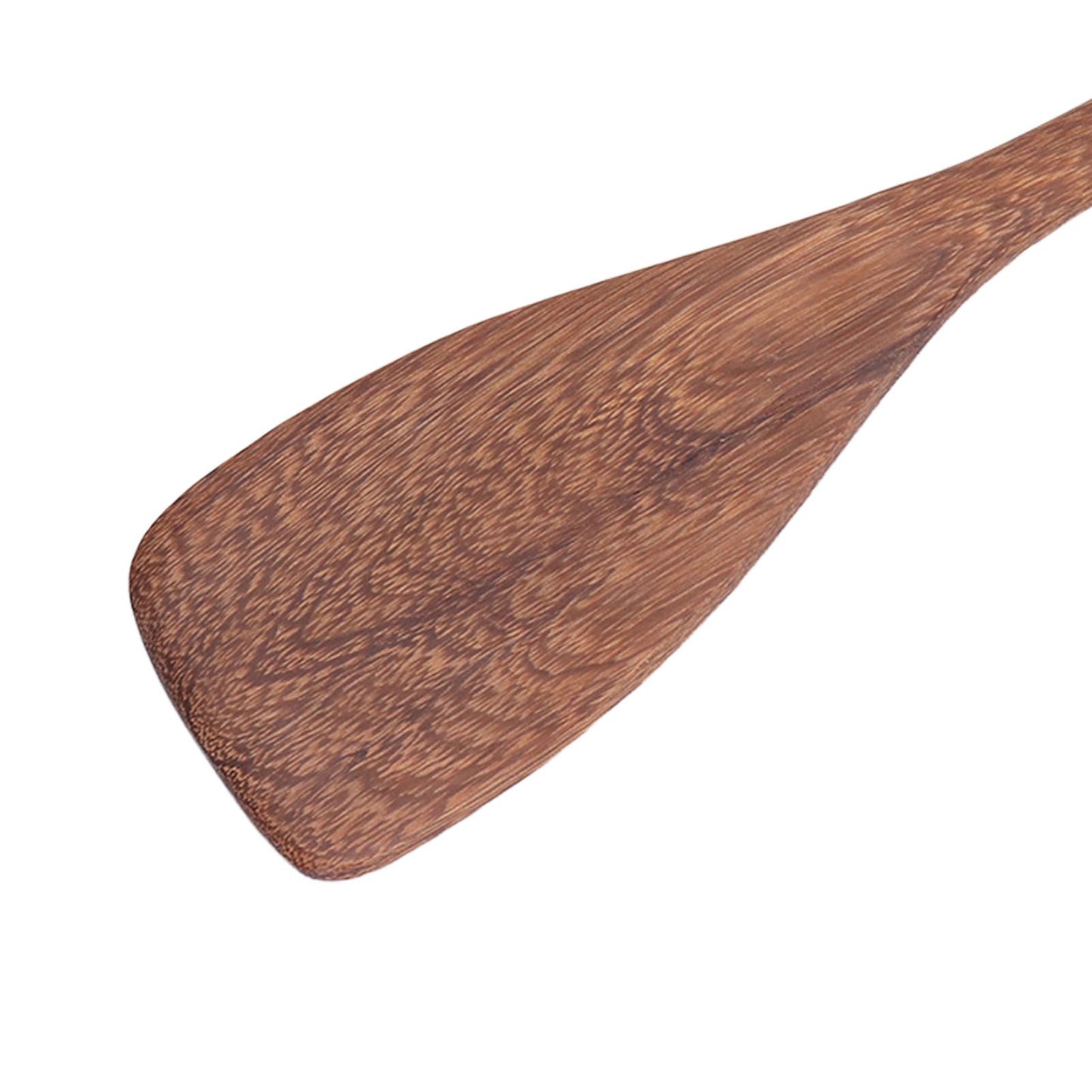 Natural Wood Long Handle Spatula Frying Spatula Round Hole Wall Mounted Kitchen UtensilOblique Spatula V1294-YM0523-3118210324811