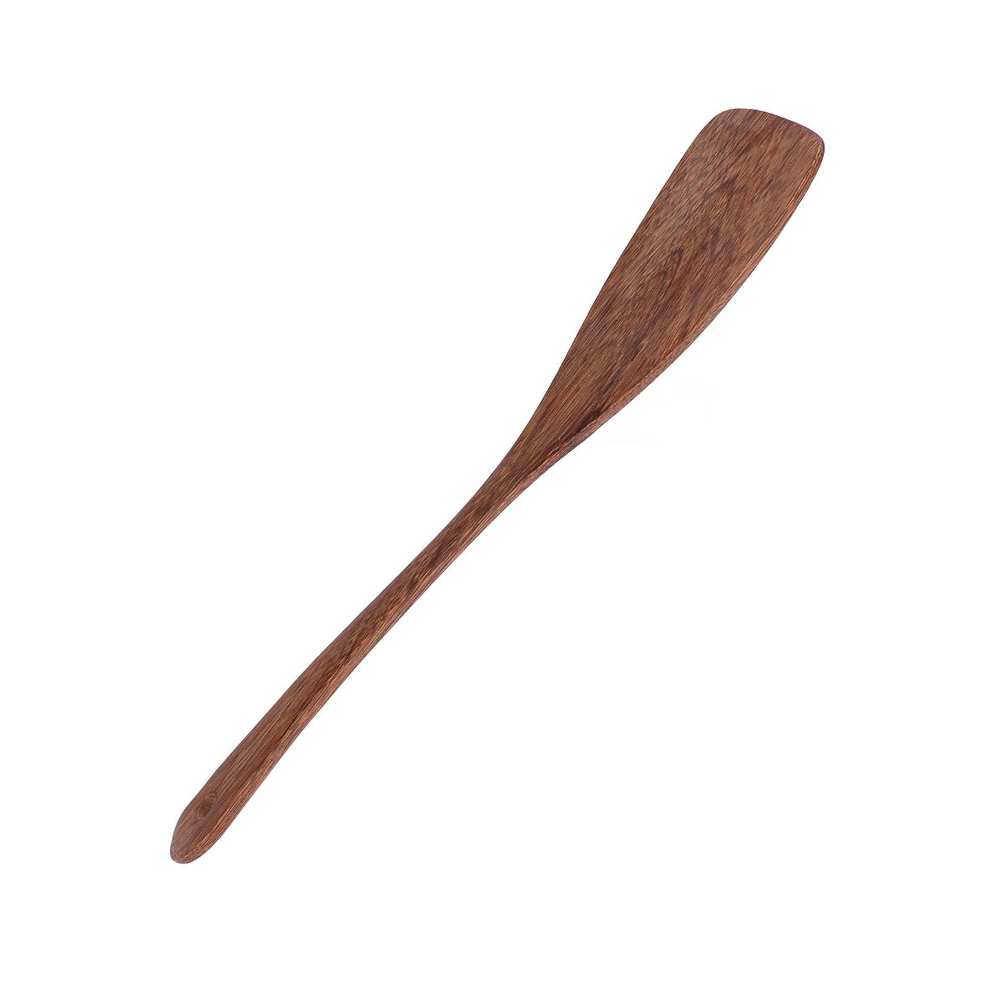Natural Wood Long Handle Spatula Frying Spatula Round Hole Wall Mounted Kitchen UtensilOblique Spatula V1294-YM0523-3118210324811