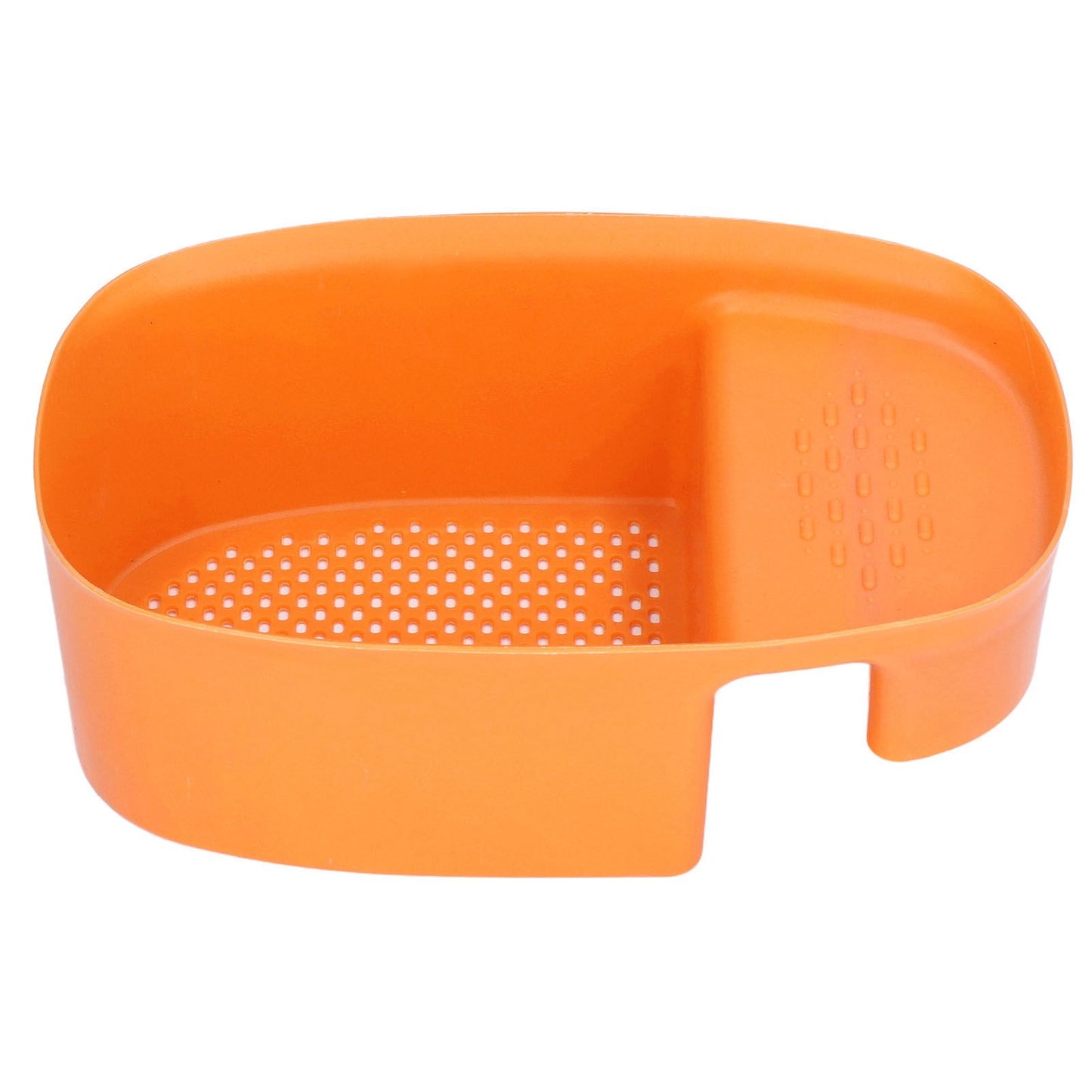 Sink Drain Basket Household Saddle Shaped Mesh Strainer for Kitchen Waste Vegetable FruitsOrange V1294-YM0523-3118220000311