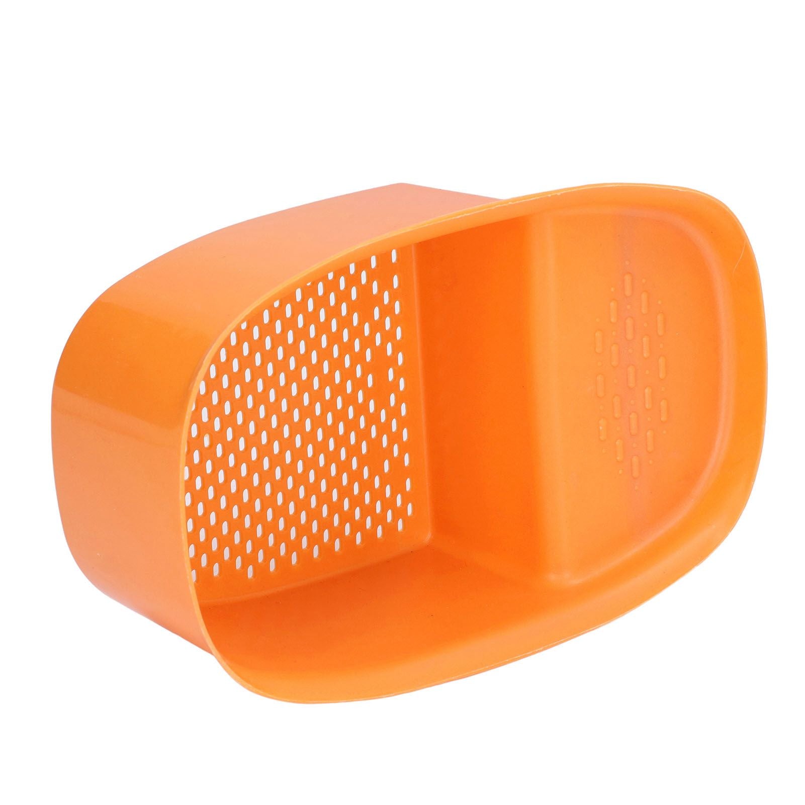 Sink Drain Basket Household Saddle Shaped Mesh Strainer for Kitchen Waste Vegetable FruitsOrange V1294-YM0523-3118220000311