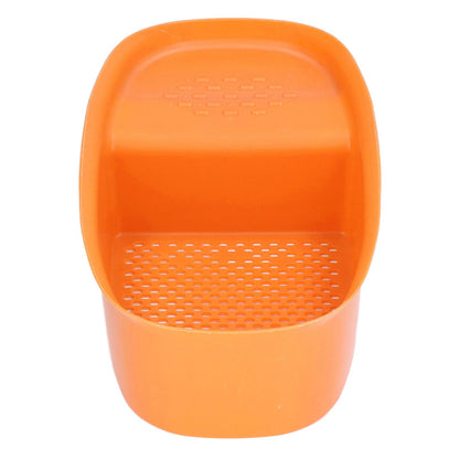Sink Drain Basket Household Saddle Shaped Mesh Strainer for Kitchen Waste Vegetable FruitsOrange V1294-YM0523-3118220000311