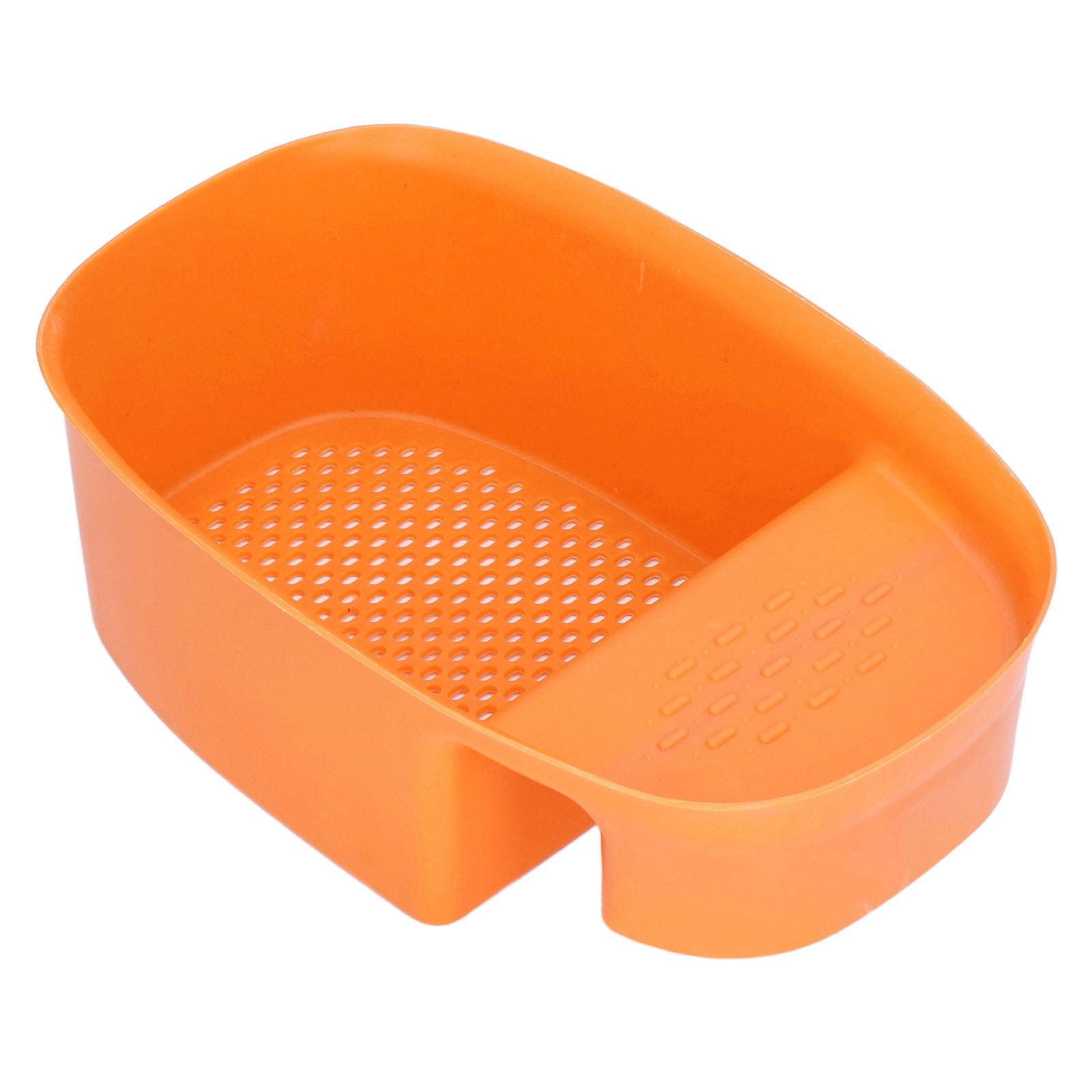 Sink Drain Basket Household Saddle Shaped Mesh Strainer for Kitchen Waste Vegetable FruitsOrange V1294-YM0523-3118220000311