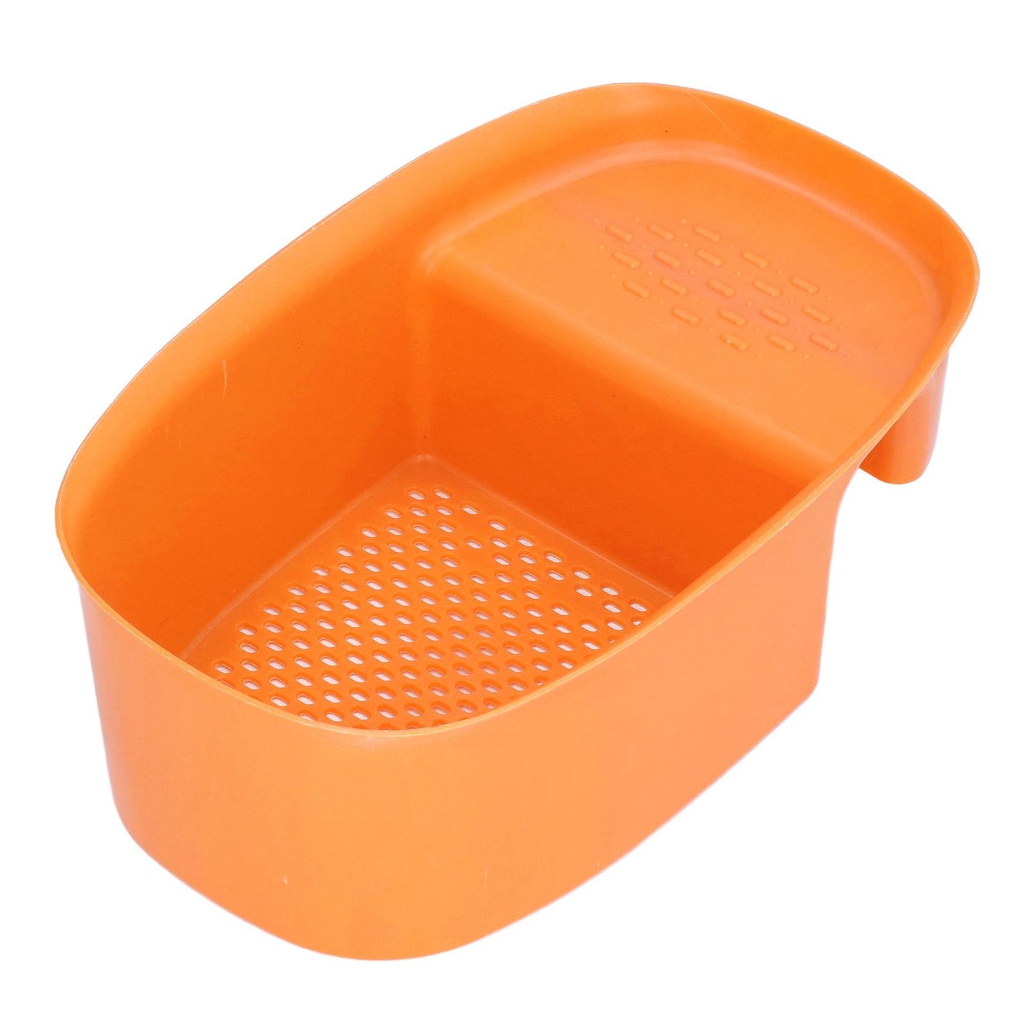 Sink Drain Basket Household Saddle Shaped Mesh Strainer for Kitchen Waste Vegetable FruitsOrange V1294-YM0523-3118220000311