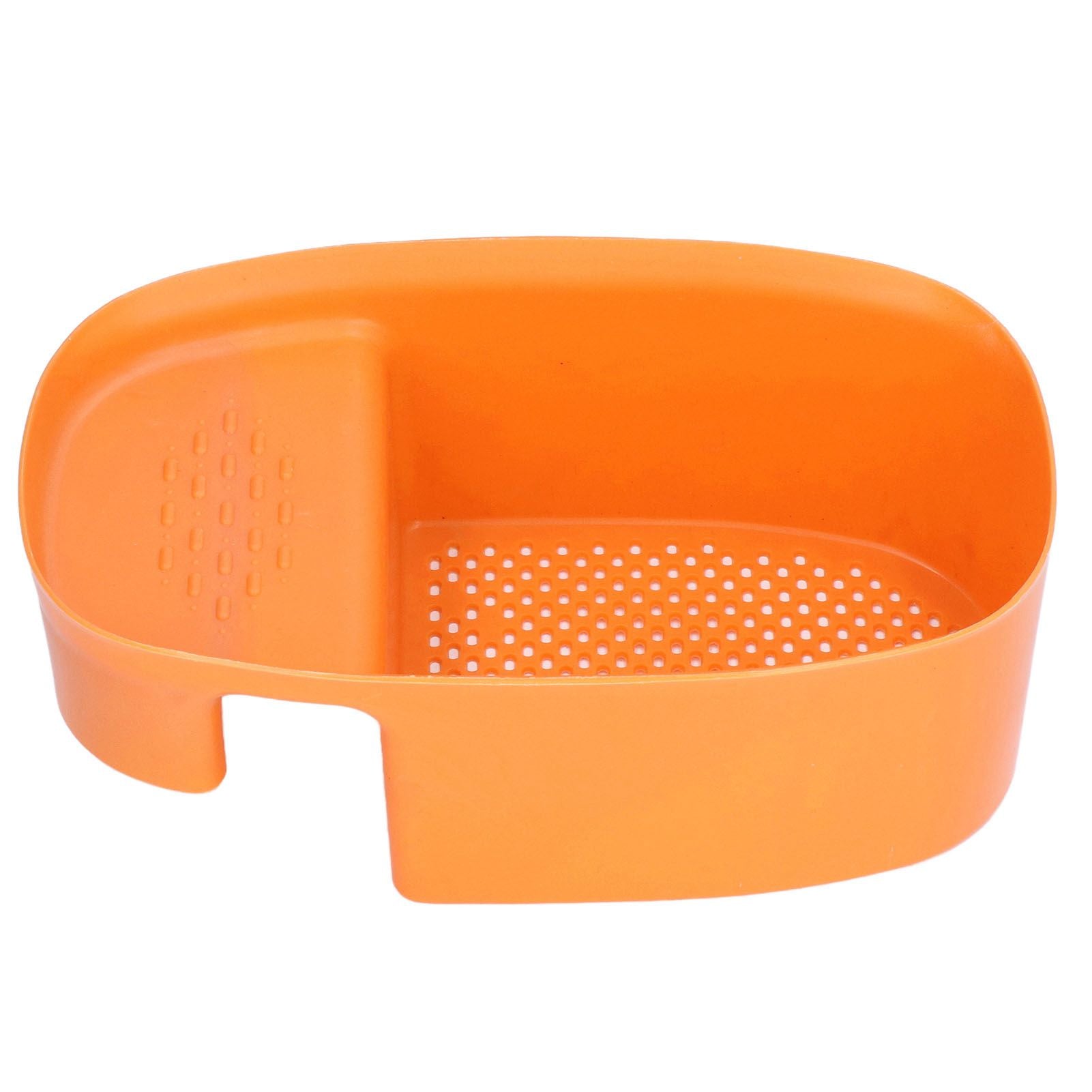 Sink Drain Basket Household Saddle Shaped Mesh Strainer for Kitchen Waste Vegetable FruitsOrange V1294-YM0523-3118220000311
