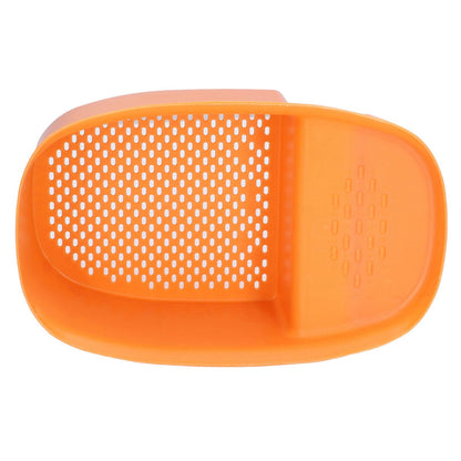 Sink Drain Basket Household Saddle Shaped Mesh Strainer for Kitchen Waste Vegetable FruitsOrange V1294-YM0523-3118220000311