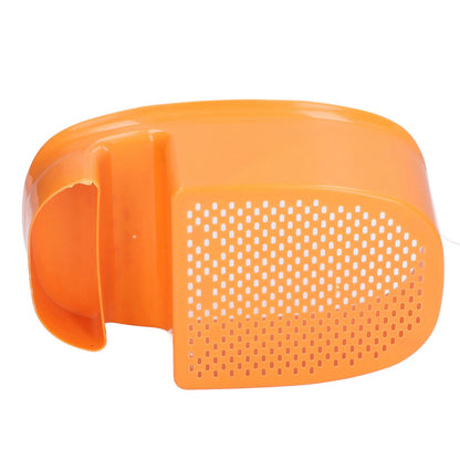 Sink Drain Basket Household Saddle Shaped Mesh Strainer for Kitchen Waste Vegetable FruitsOrange V1294-YM0523-3118220000311