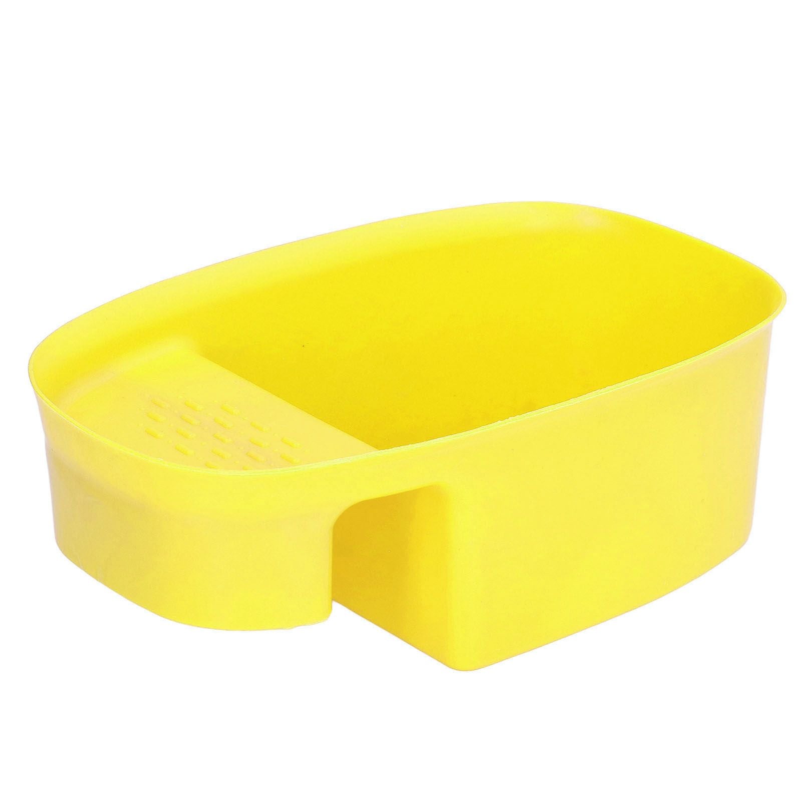 Sink Drain Basket Household Saddle Shaped Mesh Strainer for Kitchen Waste Vegetable FruitsYellow V1294-YM0523-3118220000312