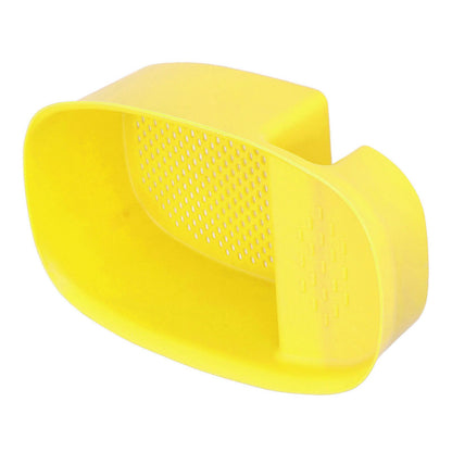 Sink Drain Basket Household Saddle Shaped Mesh Strainer for Kitchen Waste Vegetable FruitsYellow V1294-YM0523-3118220000312