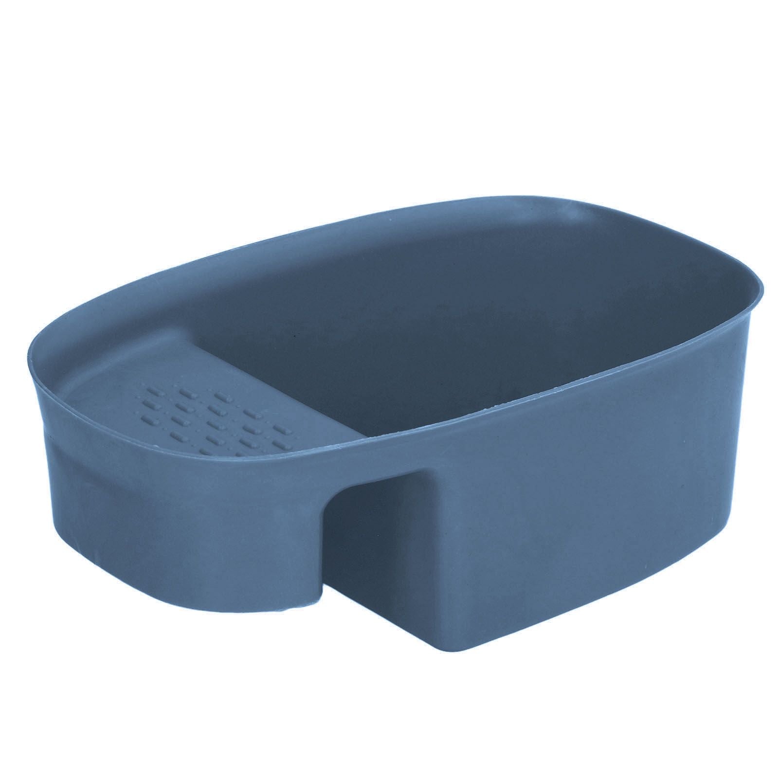 Sink Drain Basket Household Saddle Shaped Mesh Strainer for Kitchen Waste Vegetable FruitsBlue V1294-YM0523-3118220000314