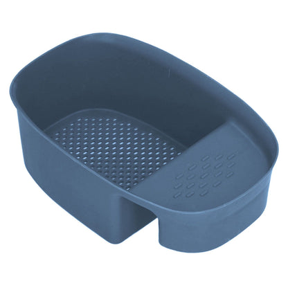 Sink Drain Basket Household Saddle Shaped Mesh Strainer for Kitchen Waste Vegetable FruitsBlue V1294-YM0523-3118220000314