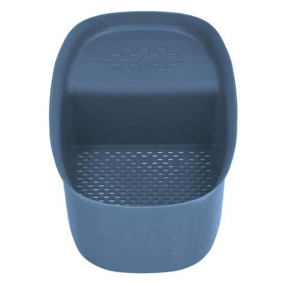 Sink Drain Basket Household Saddle Shaped Mesh Strainer for Kitchen Waste Vegetable FruitsBlue V1294-YM0523-3118220000314