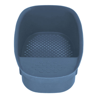 Sink Drain Basket Household Saddle Shaped Mesh Strainer for Kitchen Waste Vegetable FruitsBlue V1294-YM0523-3118220000314