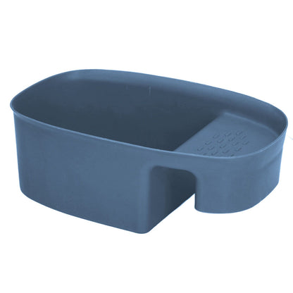 Sink Drain Basket Household Saddle Shaped Mesh Strainer for Kitchen Waste Vegetable FruitsBlue V1294-YM0523-3118220000314