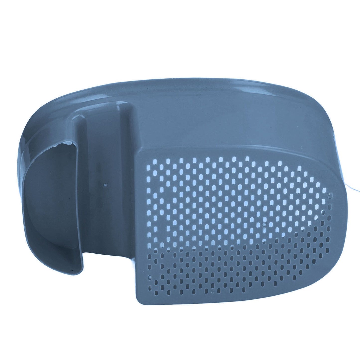 Sink Drain Basket Household Saddle Shaped Mesh Strainer for Kitchen Waste Vegetable FruitsBlue V1294-YM0523-3118220000314