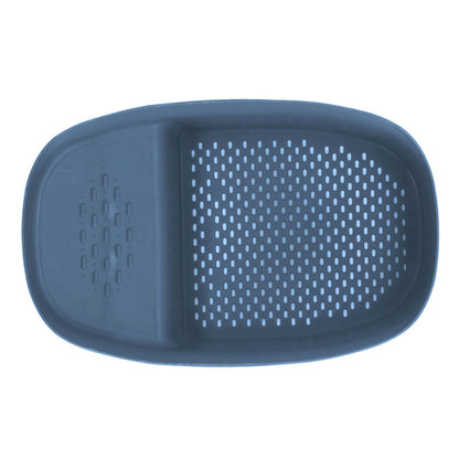 Sink Drain Basket Household Saddle Shaped Mesh Strainer for Kitchen Waste Vegetable FruitsBlue V1294-YM0523-3118220000314
