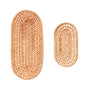 2pcs Bread Basket Handmade Rattan Storage Baskets for Bread Candy Biscuits Finger Food Fruit V1294-YM0523-3118220001111
