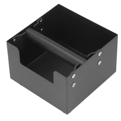 Coffee Knock Box Ground Waste Bin Container Stainless Steel Drawer Type Small Square Black V1294-YM0523-3118220001711