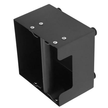 Coffee Knock Box Ground Waste Bin Container Stainless Steel Drawer Type Small Square Black V1294-YM0523-3118220001711