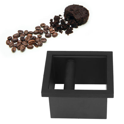 Coffee Knock Box Grounds Disposal Bin Bottomless Embedded Flat Mouth Stainless Steel V1294-YM0523-3118220002411