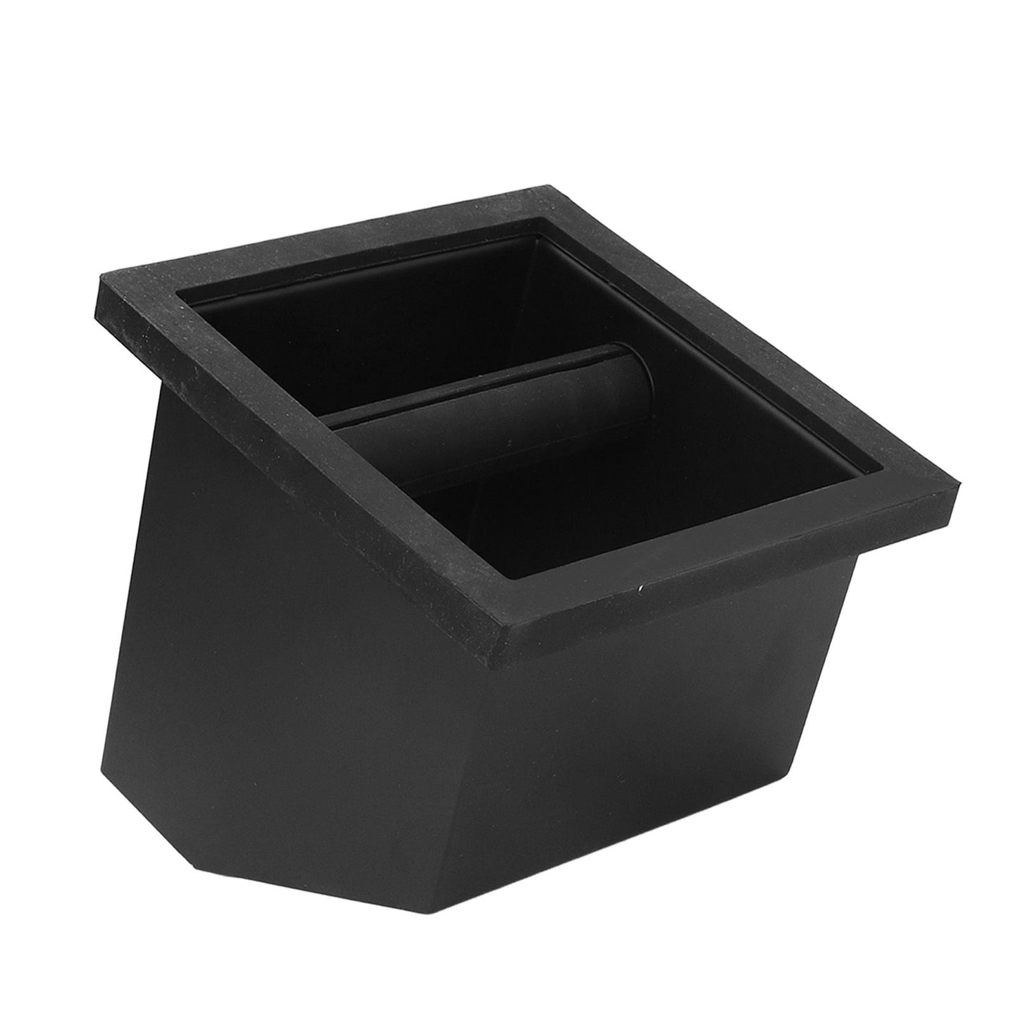 Coffee Knock Box Grounds Disposal Bin Bottomless Embedded Oblique Mouth Stainless Steel V1294-YM0523-3118220002711
