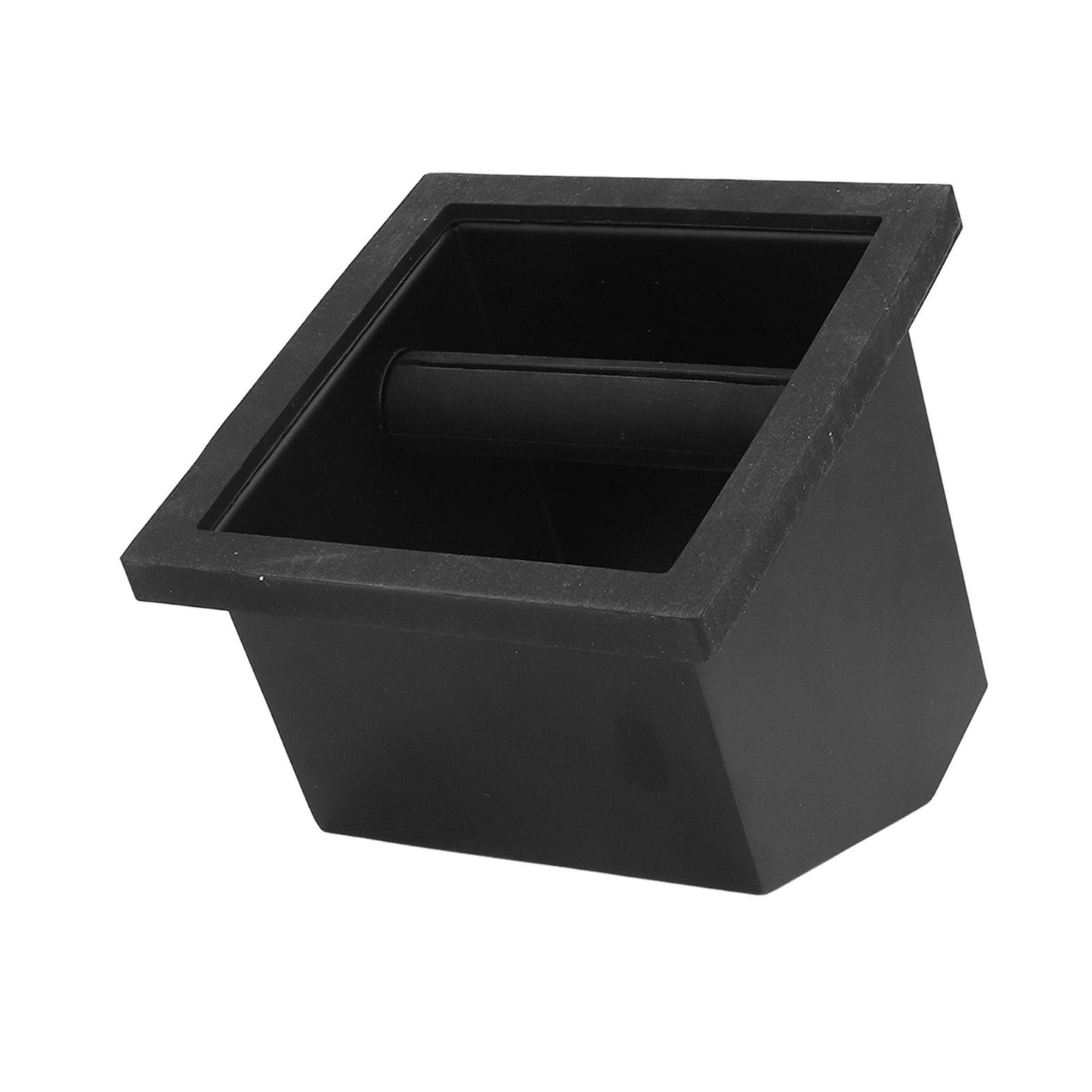 Coffee Knock Box Grounds Disposal Bin Bottomless Embedded Oblique Mouth Stainless Steel V1294-YM0523-3118220002711