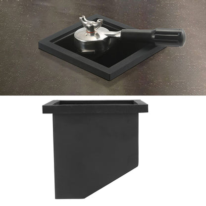 Coffee Knock Box Grounds Disposal Bin Bottomless Embedded Oblique Mouth Stainless Steel V1294-YM0523-3118220002711
