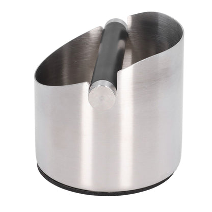 Coffee Grounds Bucket Stainless Steel Rubber Coffee Dump Bin for Home Restaurants BarsStainless Steel Small V1294-YM0523-3118220002811