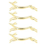 4Pcs Chopstick Rest Smoother Surfaces Reusable Cute Animal Design Gold Chopstick Rest for Home Restaurant V1294-YM0523-3118220003912