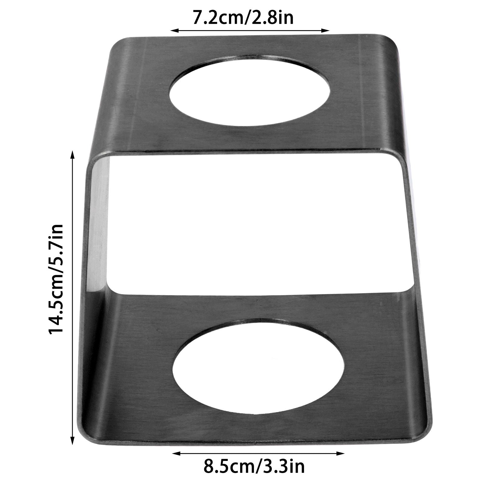 Coffee Drip Rack Stainless Steel Lightweight Coffee Filter Cup Stand for Home Cafe OfficeBlack V1294-YM0523-3118220004412
