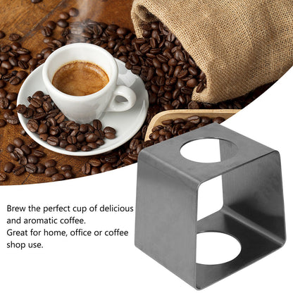 Coffee Drip Rack Stainless Steel Lightweight Coffee Filter Cup Stand for Home Cafe OfficeBlack V1294-YM0523-3118220004412