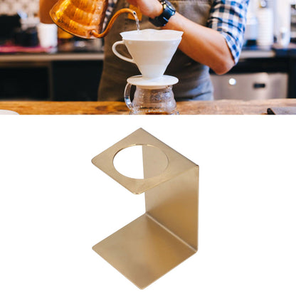 Drip Coffee Stand Samll Size Light Durable Metal Reusable Pour Over Coffee Dripper Stand for Cafe V1294-YM0523-3118220004711