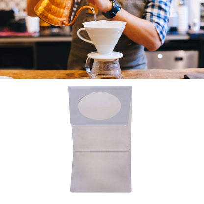 Drip Coffee Stand Samll Size Light Durable Metal Reusable Pour Over Coffee Dripper Stand for Cafe V1294-YM0523-3118220004713