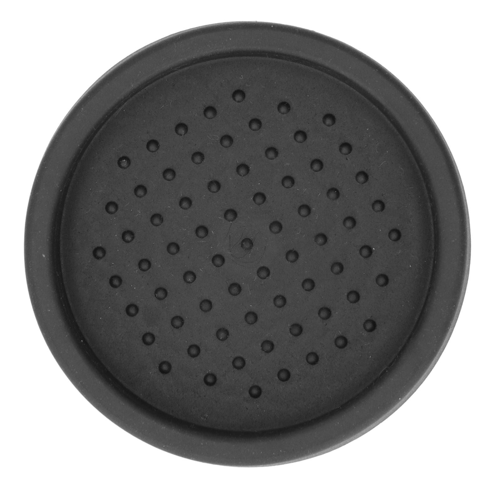 Coffee Tamper Mat Good Protection Compact Anti Slip Round Coffee Powder Pad for Cafe HouseholdBlack V1294-YM0523-3118220004911