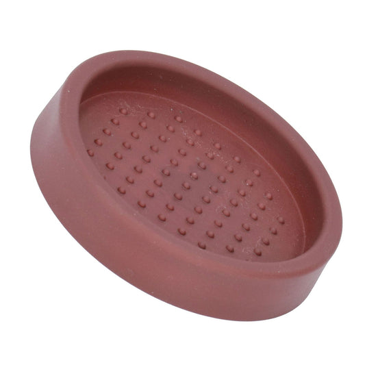 Coffee Tamper Mat Good Protection Compact Anti Slip Round Coffee Powder Pad for Cafe HouseholdBrown V1294-YM0523-3118220004912
